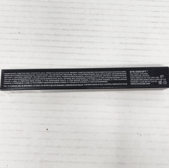 New No Smudge Haus Labs by Lady Gaga Eye-Dentify Eyeliner Gel Pencil Burn - Picture 3 of 7